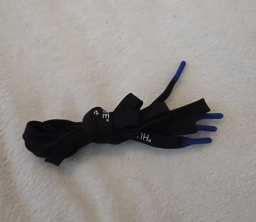 Black and Blue Shoelaces